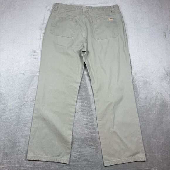 Cloudveil Mens Pants Men 36x30 Green Cotton Straight Leg Outdoor Hiking Cowboy - Picture 2 of 11